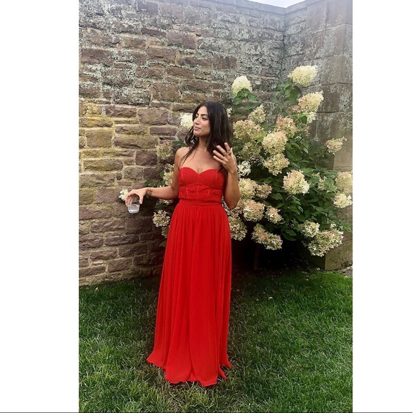 Free People Fame and Partners Maxi Dress Pleated - Picture 7 of 7